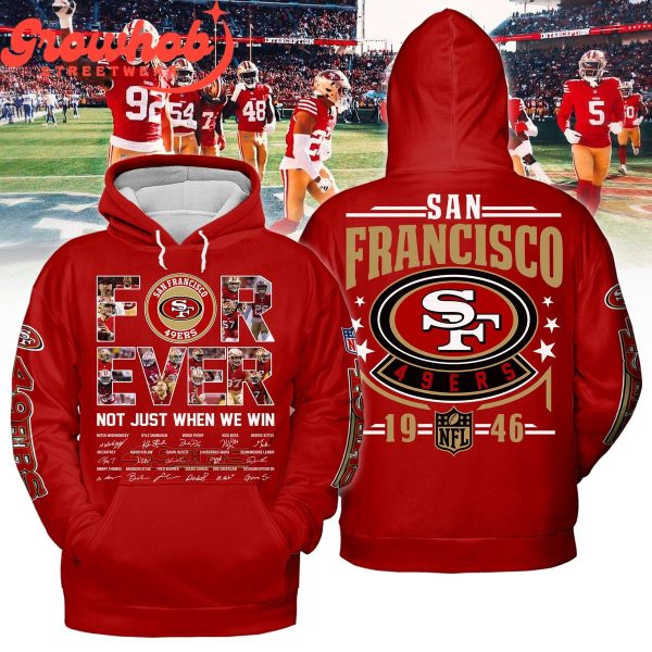 San Francisco 49ers Forever Fan Hoodie Shirts