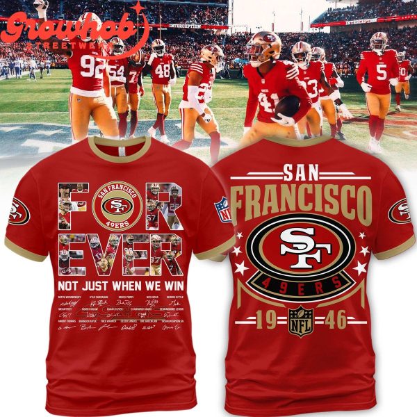 San Francisco 49ers Forever Fan Hoodie Shirts