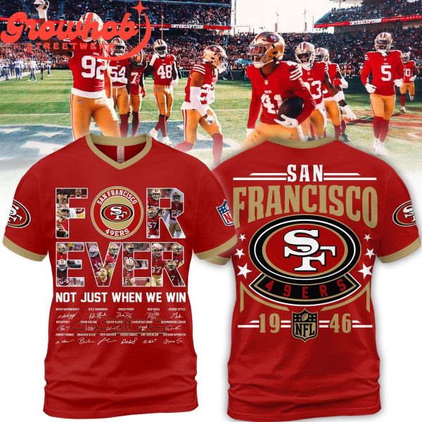 San Francisco 49ers Forever Fan Hoodie Shirts