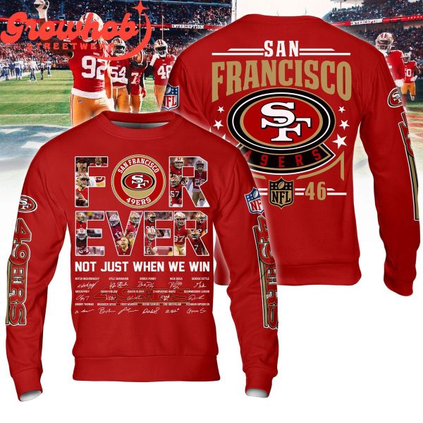 San Francisco 49ers Forever Fan Hoodie Shirts