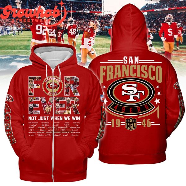 San Francisco 49ers Forever Fan Hoodie Shirts