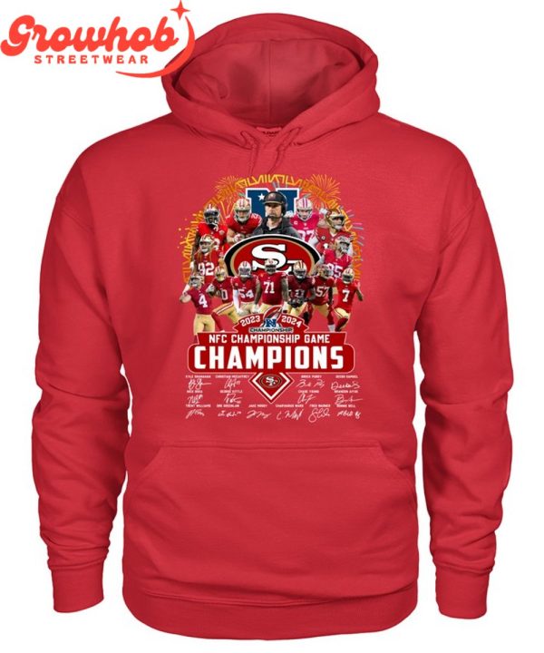 San Francisco 49ers NFC Championship Game Champions 2024 T-Shirt