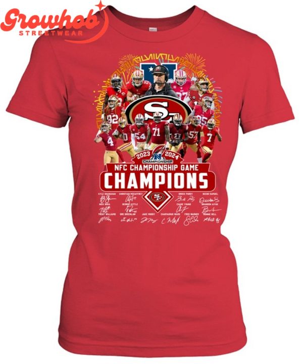 San Francisco 49ers NFC Championship Game Champions 2024 T-Shirt