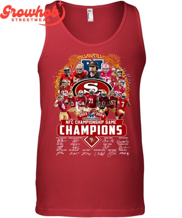 San Francisco 49ers NFC Championship Game Champions 2024 T-Shirt