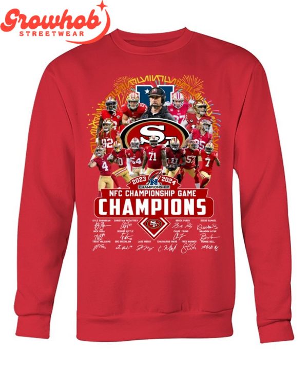 San Francisco 49ers NFC Championship Game Champions 2024 T-Shirt