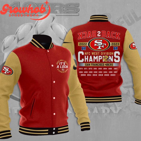 San Francisco 49ers NFC West Champs Back2back Baseball Jacket