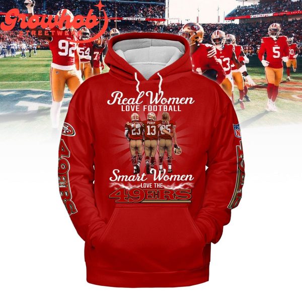 San Francisco 49ers Smart Women Fan Hoodie Shirts