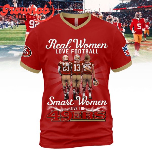 San Francisco 49ers Smart Women Fan Hoodie Shirts