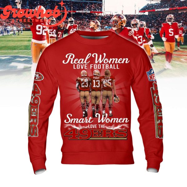 San Francisco 49ers Smart Women Fan Hoodie Shirts