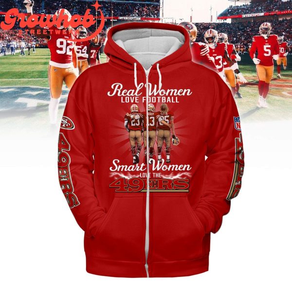 San Francisco 49ers Smart Women Fan Hoodie Shirts