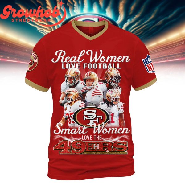 San Francisco 49ers Smart Women Team Hoodie Shirts