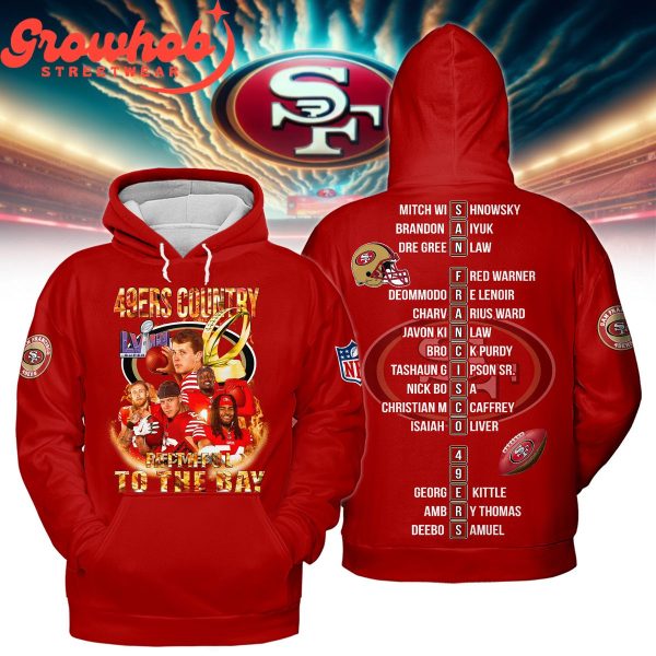 San Francisco 49ers Super Bowl Faithful Fan Hoodie Shirts