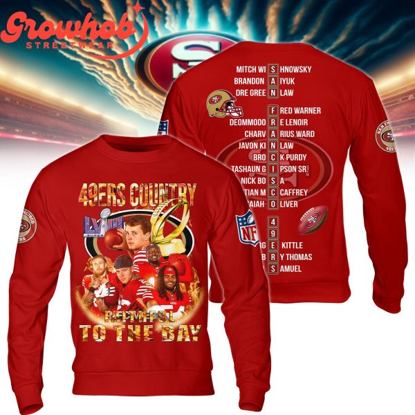 San Francisco 49ers Super Bowl Faithful Fan Hoodie Shirts