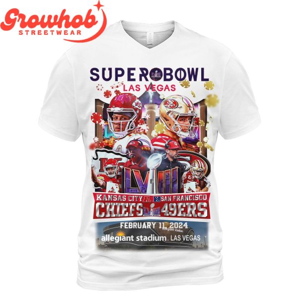 San Francisco 49ers Super Bowl Las Vegas Fan T-Shirt