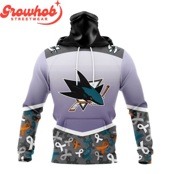 San Jose Sharks Fights Again All Cancer Hoodie Shirts