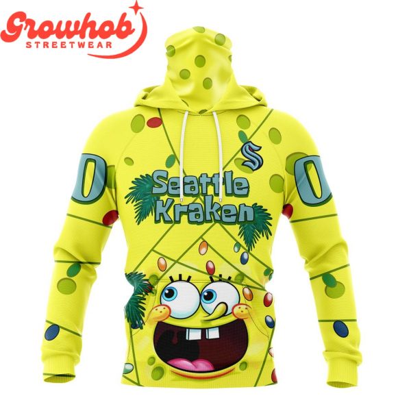 Seattle Kraken Fan SpongeBob Personalized Hoodie Shirts