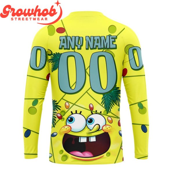 Seattle Kraken Fan SpongeBob Personalized Hoodie Shirts