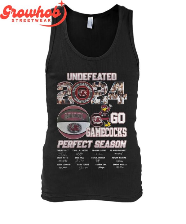 South Carolina Gamecocks Undefeated Perfect Season 2024 T-Shirt