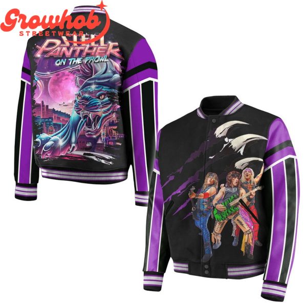 Steel Panther Fans On The Prowl Baseball Jacket