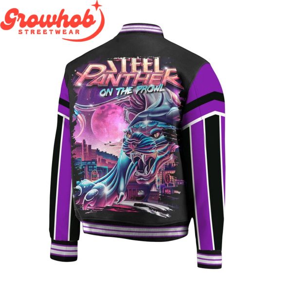Steel Panther Fans On The Prowl Baseball Jacket