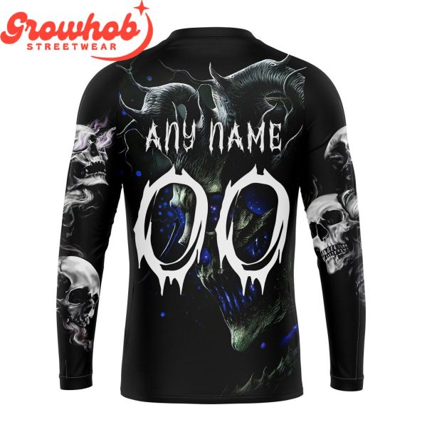 Tampa Bay Lightning Skull Art Demon Hoodie Shirts