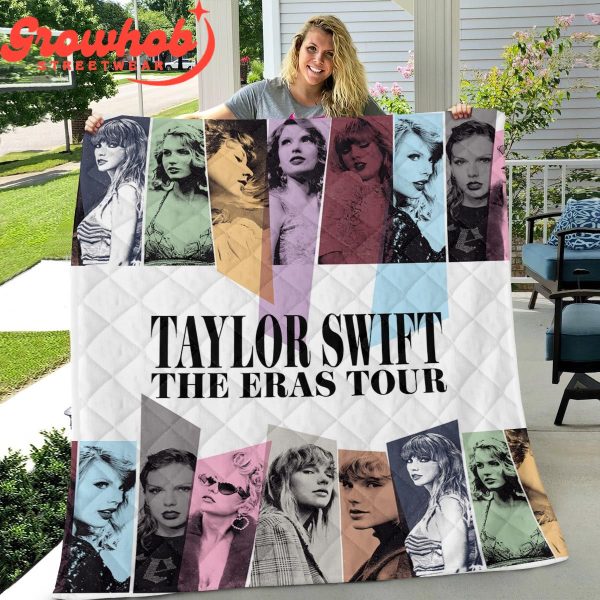 Taylor Swift Fan Love The Eras Fleece Blanket Quilt