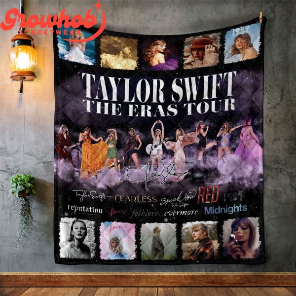 Taylor Swift Fan Love Tour Memories Fleece Blanket Quilt