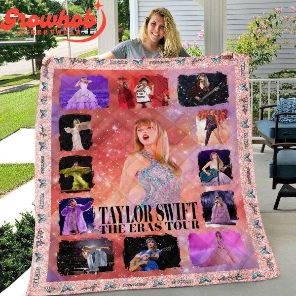 Taylor Swift Fan Tour Fleece Blanket Quilt