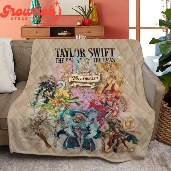 Taylor Swift Tayrealm Fleece Blanket Quilt