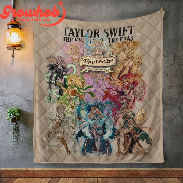 Taylor Swift Tayrealm Fleece Blanket Quilt
