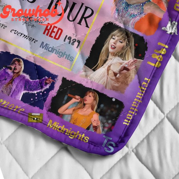 Taylor Swift The Eras Angel Love Fleece Blanket Quilt