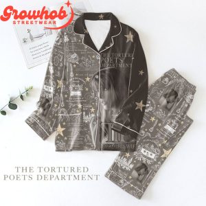 Taylor Swift The Tortured Poets Department Polyester Pajamas Set