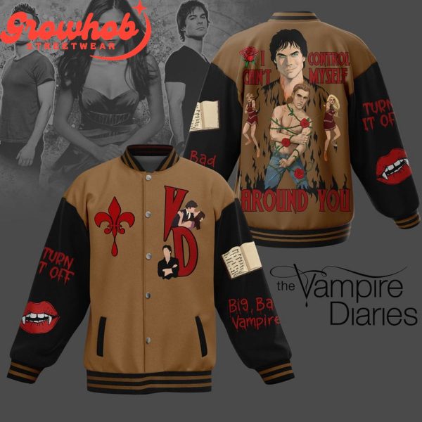 The Vampire Diaries Fans Can Not Control Myself Baseball Jacket