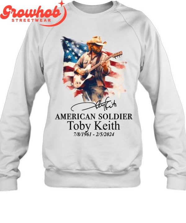 Toby Keith American Solider 1961-2024 T-Shirt