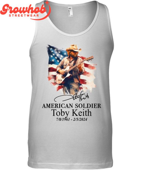 Toby Keith American Solider 1961-2024 T-Shirt