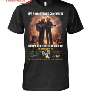 Toby Keith Clint Eastwood In The Memory Fan T-Shirt