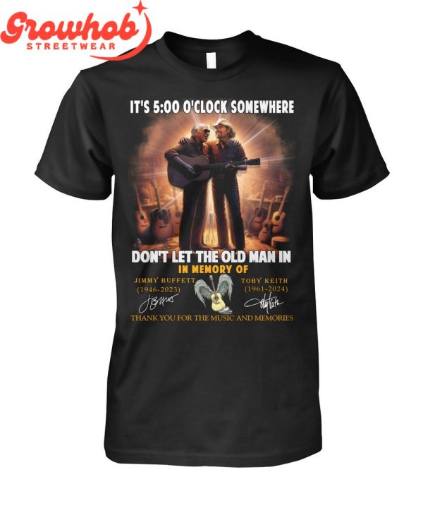 Toby Keith Clint Eastwood In The Memory Fan T-Shirt