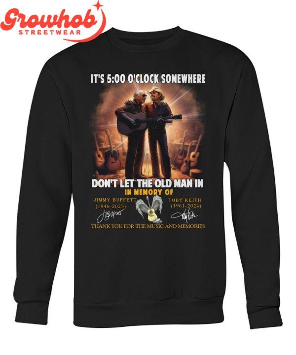 Toby Keith Clint Eastwood In The Memory Fan T-Shirt