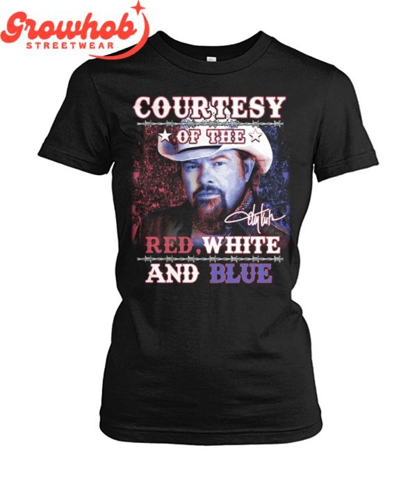 Toby Keith Courtesy Of The Red White And Blue T-Shirt