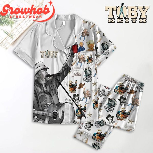 Toby Keith Fans Old Man Legend Polyester Pajamas Set