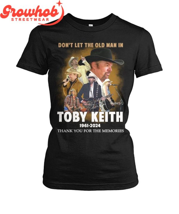 Toby Keith Rest In Peace Cowboy Legend T-Shirt