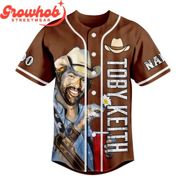 Toby Keith Should’ve Been A Cowboy Personalized Baseball Jersey