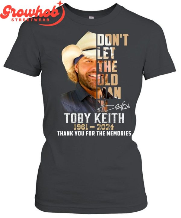 Toby Keith Thank You 1961-2024 Legacy T-Shirt
