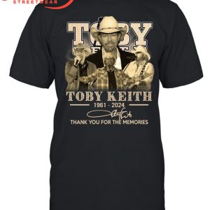 Toby Keith 1993-2024 31 Years Of Devoting T-Shirt