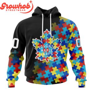 Toronto Maple Leafs Autism Awareness Support Hoodie Shirts