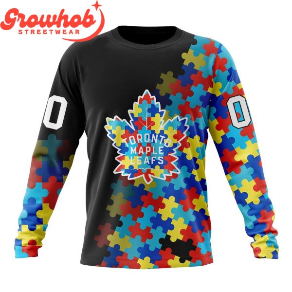 Toronto Maple Leafs Autism Awareness Support Hoodie Shirts