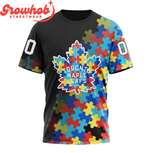 Toronto Maple Leafs Autism Awareness Support Hoodie Shirts