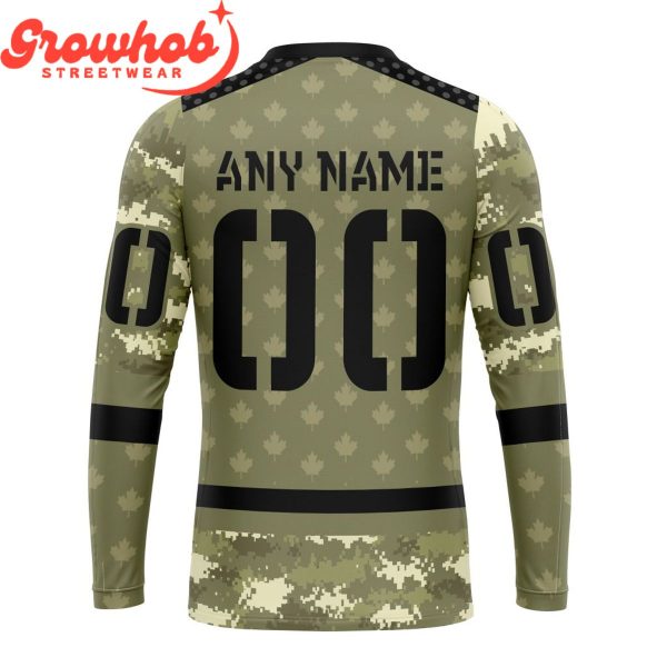 Toronto Maple Leafs Military Appreciation Fan Personalized Hoodie Shirts