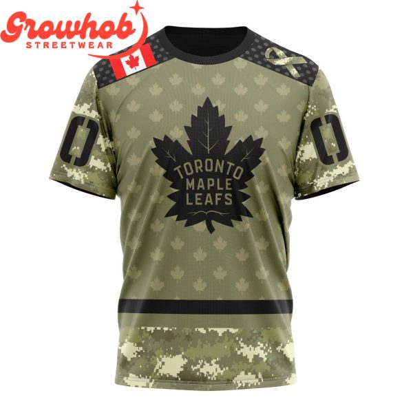 Toronto Maple Leafs Military Appreciation Fan Personalized Hoodie Shirts