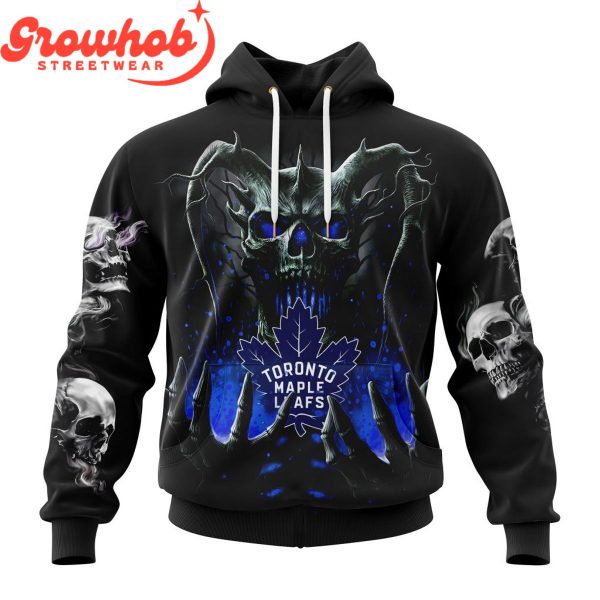 Toronto Maple Leafs Skull Art Demon Hoodie Shirts